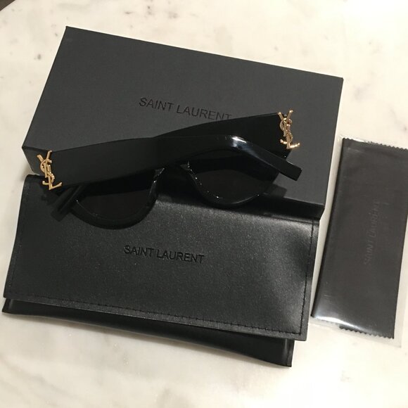Saint Laurent Black Sunglasses SL M94 - Picture 3 of 9